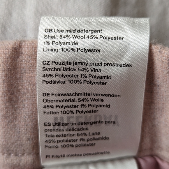 Pink Weekday wool pants EU40 - Picture 6 of 10